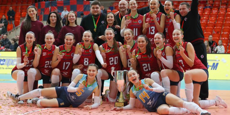 Искра впервые стала победителем Кубка Беларуси по волейболу