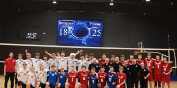 Товарищеская серия юношеских сборных Беларуси и России завершилась в Минске