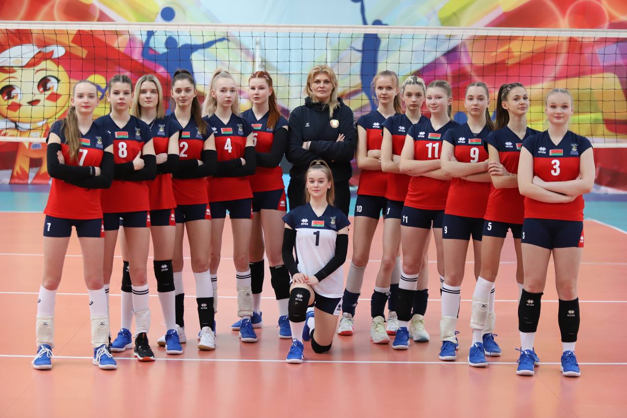 Сборная девушек U16 в Анапе. Открытый Кубок “ВолейГрада” – Белорусская  Федерация Волейбола