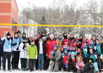 Завершился Открытый чемпионат Беларуси по волейболу на снегу