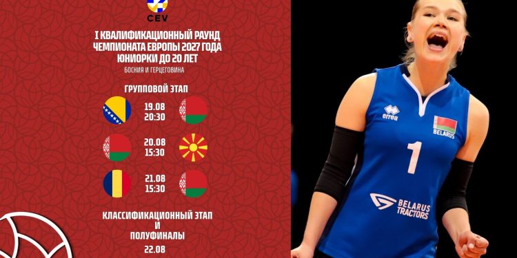 Юниорки U20 начинает борьбу в отборе чемпионата Европы-2027
